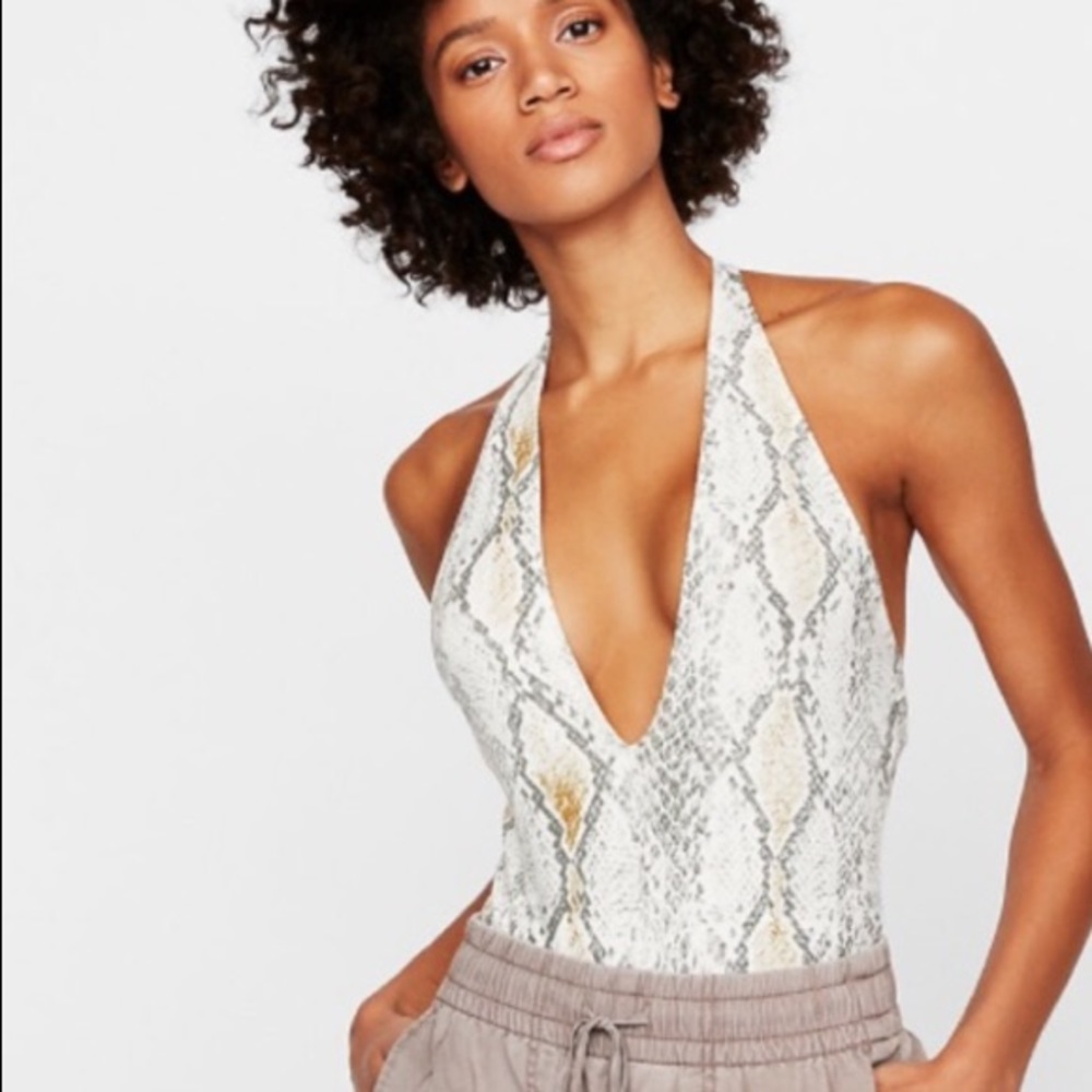 Snake skin body suit